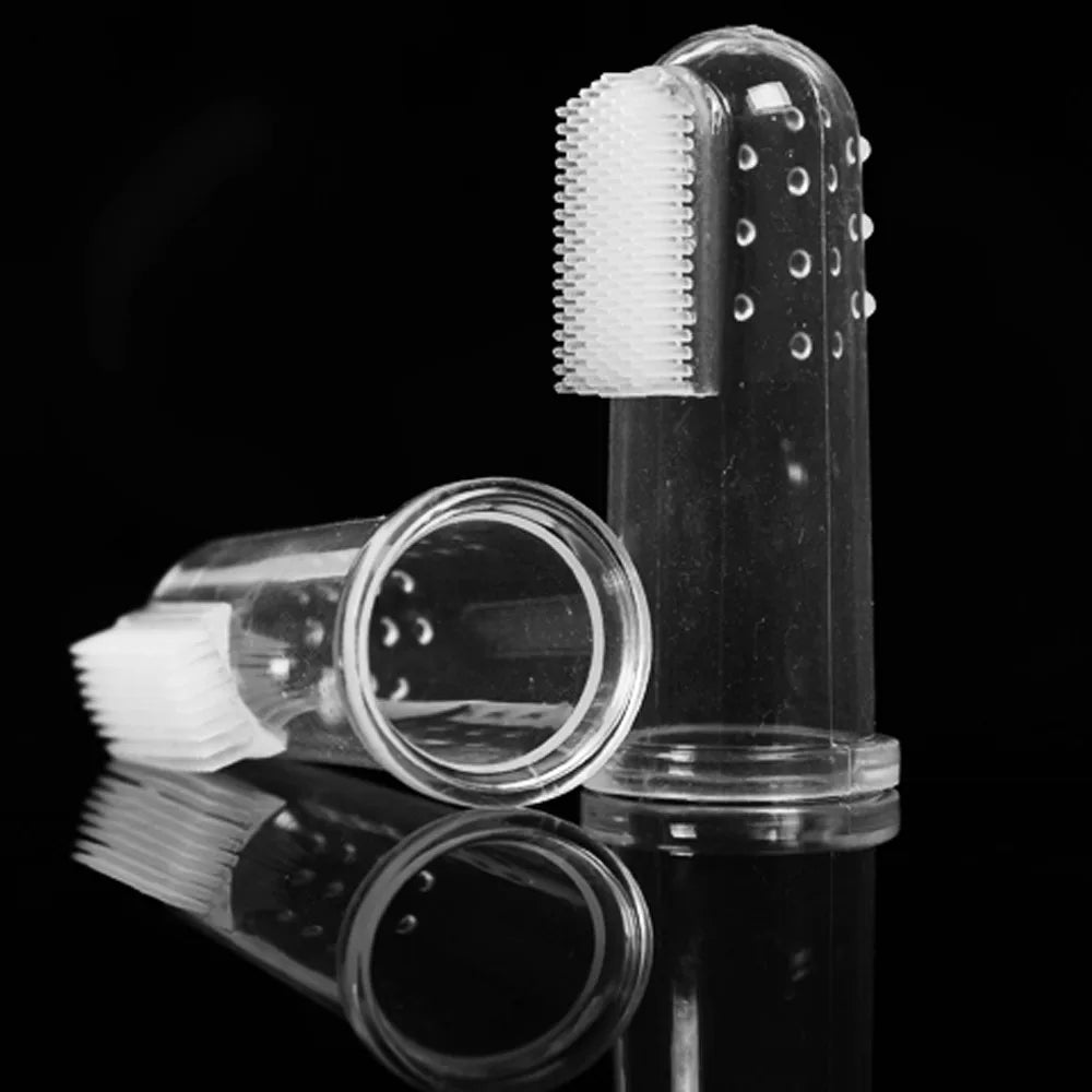 Escova de Dente de Silicone para Pets