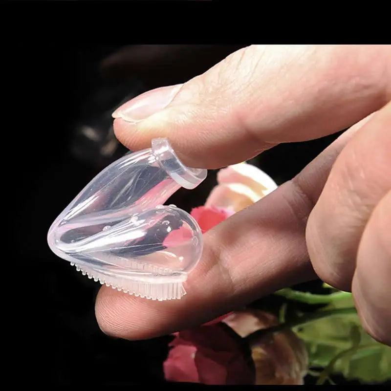 Escova de Dente de Silicone para Pets
